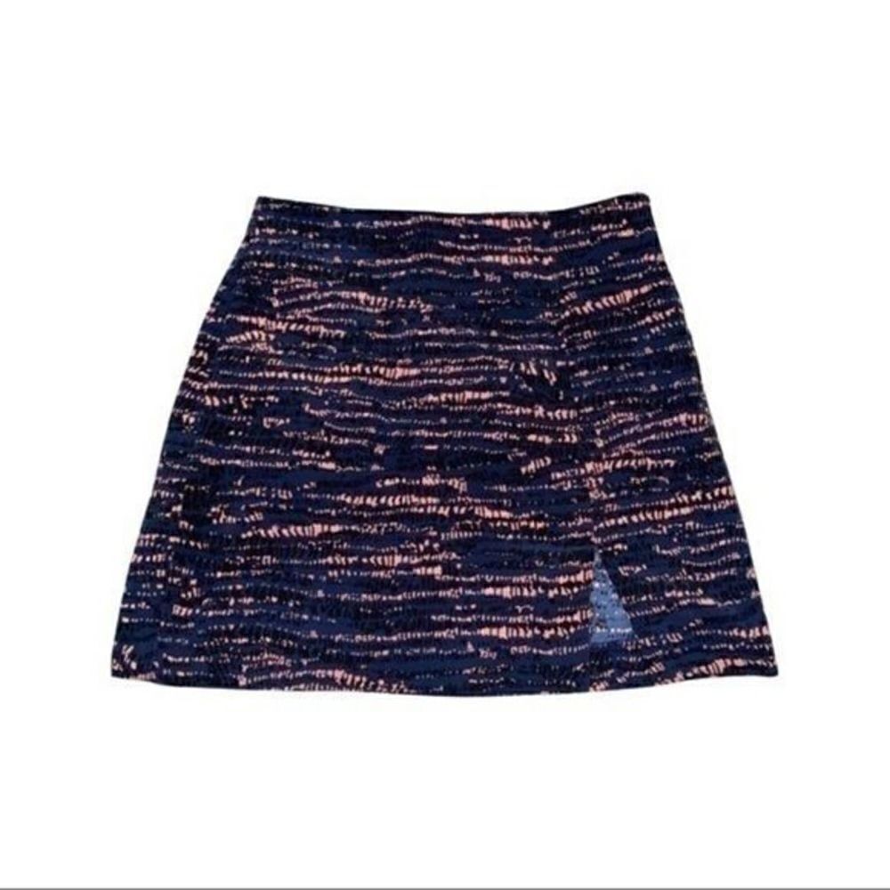 BCBG generation navy printed skirt size 0